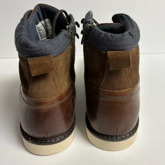 Crown Vintage Men’s Signy Cognac Brown Lace-Up Boots, Size 11.5 M main image 7